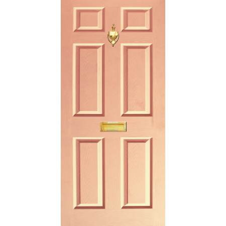 Door Decal - Dementia Friendly with Letterbox and Knocker